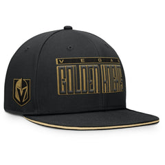 NHL Vegas Golden Knights Fanatics Fundamental Gino Stack Snapback Hat