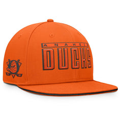 NHL Anaheim Ducks Fanatics Fundamental Gino Stack Snapback Hat