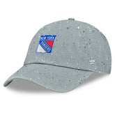 NHL New York Rangers Fanatics Women's Heritage Snow Day Speckle Adjustable Hat