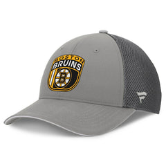 NHL Boston Bruins Fanatics Authentic Pro Home Ice Trucker Adjustable Hat