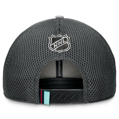 NHL Seattle Kraken Fanatics Authentic Pro Home Ice Trucker Adjustable Hat