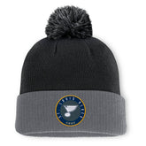 NHL St. Louis Blues Fanatics Aspyn Cuffed Knit Hat with Pom