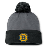 NHL Boston Bruins Fanatics Women's Cuffed Knit Hat with Pom