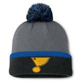 NHL St. Louis Blues Fanatics Women's Cuffed Knit Hat with Pom