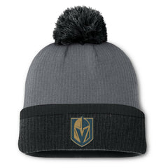 NHL Vegas Golden Knights Fanatics Women's Cuffed Knit Hat with Pom