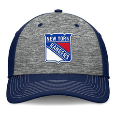 NHL New York Rangers Fanatics Fundamental Top Shelf 2-Tone Flex Hat