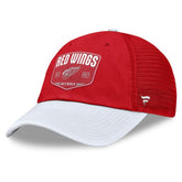 NHL Detroit Red Wings Fanatics Fundamental One-Time Trucker Adjustable Hat
