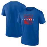 NHL New York Rangers Logo Athletic Coordinate T-Shirt