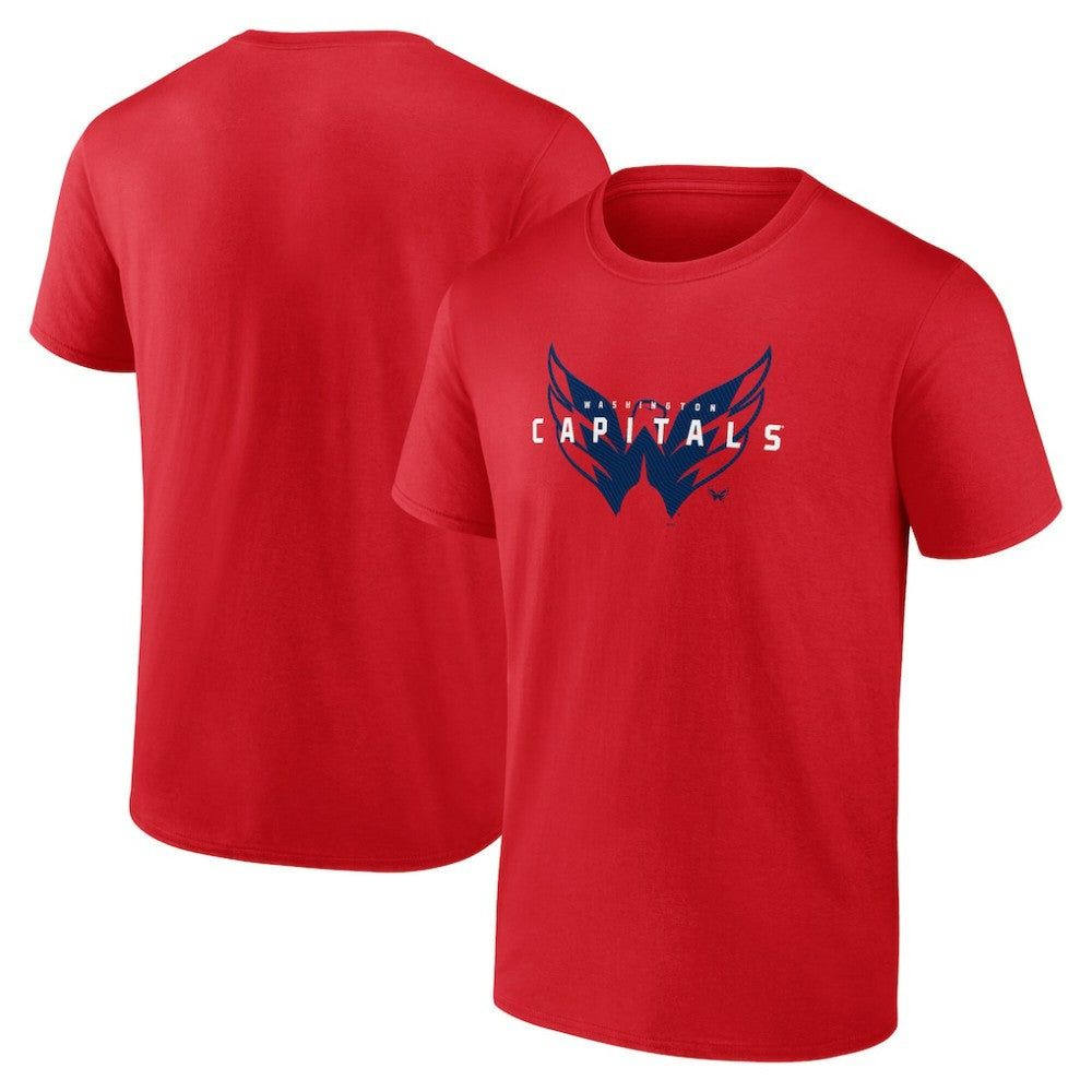 NHL Washington Capitals Logo Athletic Coordinate T-Shirt