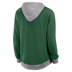 Logo Athletic Women's Hit It French Terry Full-Zip Hoodie - New York Jets Hoodies