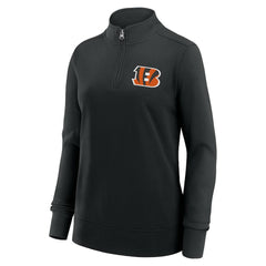 Logo Athletic Women's Velocity Quarter-Zip Jacket - Cincinnati Bengals Jackets