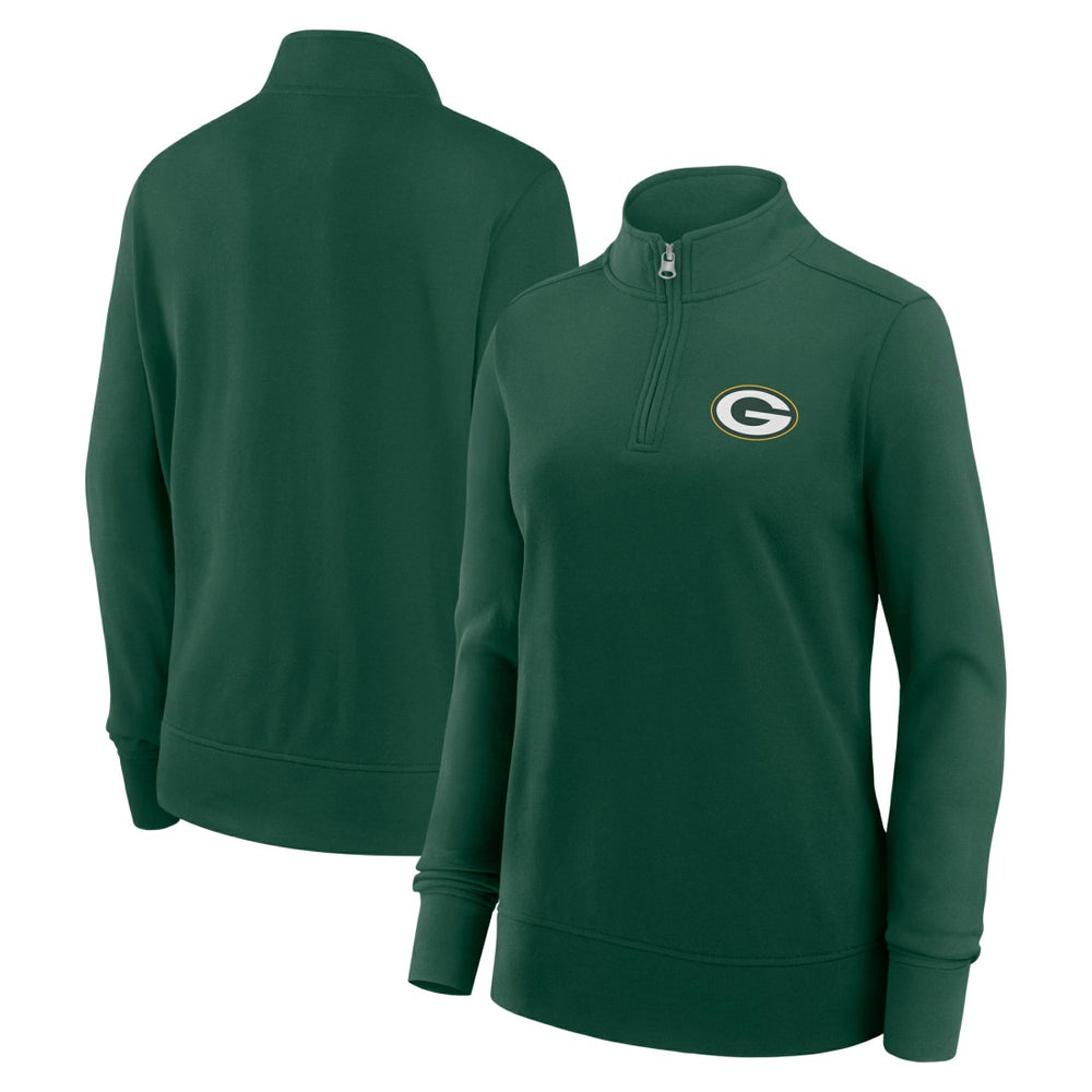 Logo Athletic Women's Velocity Quarter-Zip Jacket - Green Bay Packers Jackets