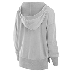 Women's Initiative Snow Wash French Terry V-Neck Pullover Hoodie - Miami Dolphins Hoodies