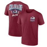 NHL Colorado Avalanche Logo Athletic Never Over T-Shirt