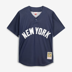 Navy Derek Jeter New York Yankees Mitchell & Ness Authentic Batting Practice Jersey