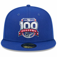 100th Season 59FIFTY Fitted Hat - New York Giants Hats