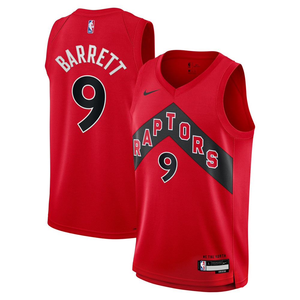 Nike RJ Barrett Toronto Raptors Youth Swingman Jersey