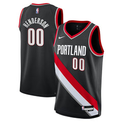 Nike Scoot Henderson Portland Trail Blazers Youth Swingman Jersey