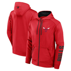 Fanatics Chicago Bulls Baller Defender Performance Full-Zip Hoodie sale