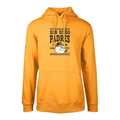 Gold San Diego Padres Levelwear Podium Inaugural Pullover Hoodie