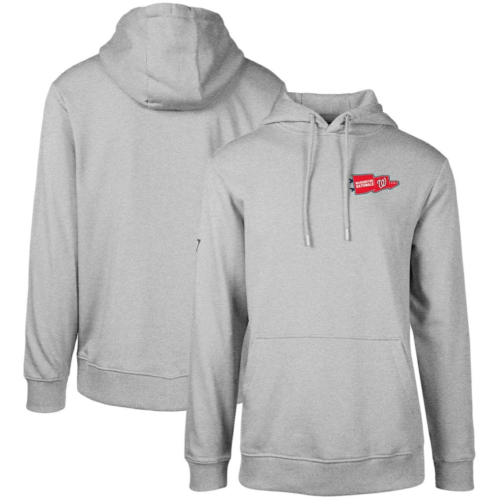 Gray Washington Nationals Levelwear Podium Rafters Pullover Hoodie