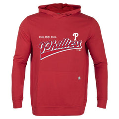 Red Philadelphia Phillies Levelwear Relay 2.0 Retro Pullover Hoodie