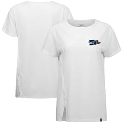 White Boston Red Sox Levelwear Women's Influx Rafters T-Shirt