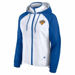 Fanatics New York Knicks Women's Anorak Raglan Full-Zip Hoodie Jacket