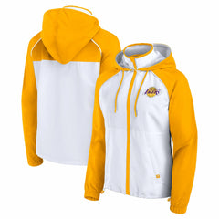 Fanatics Los Angeles Lakers Women's Anorak Raglan Full-Zip Hoodie Jacket