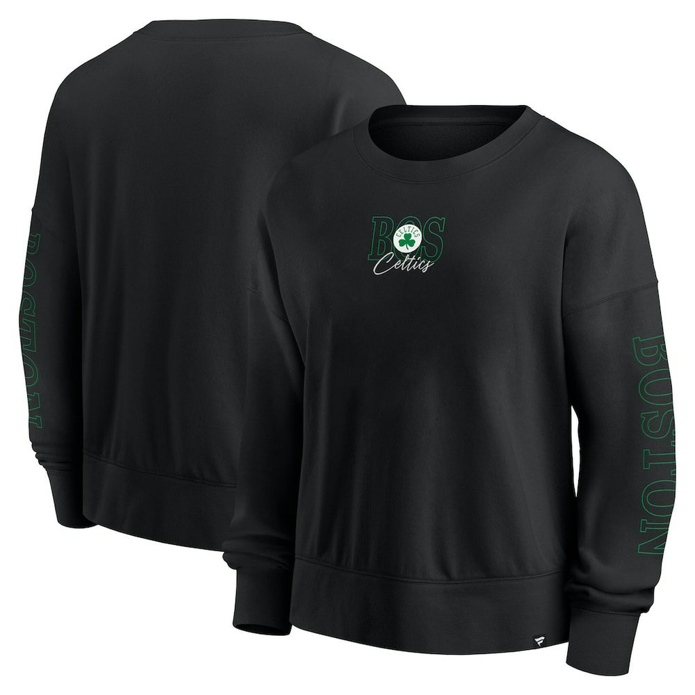 Fanatics Boston Celtics Women's Oversized Game Day Pullover Sweatshirt