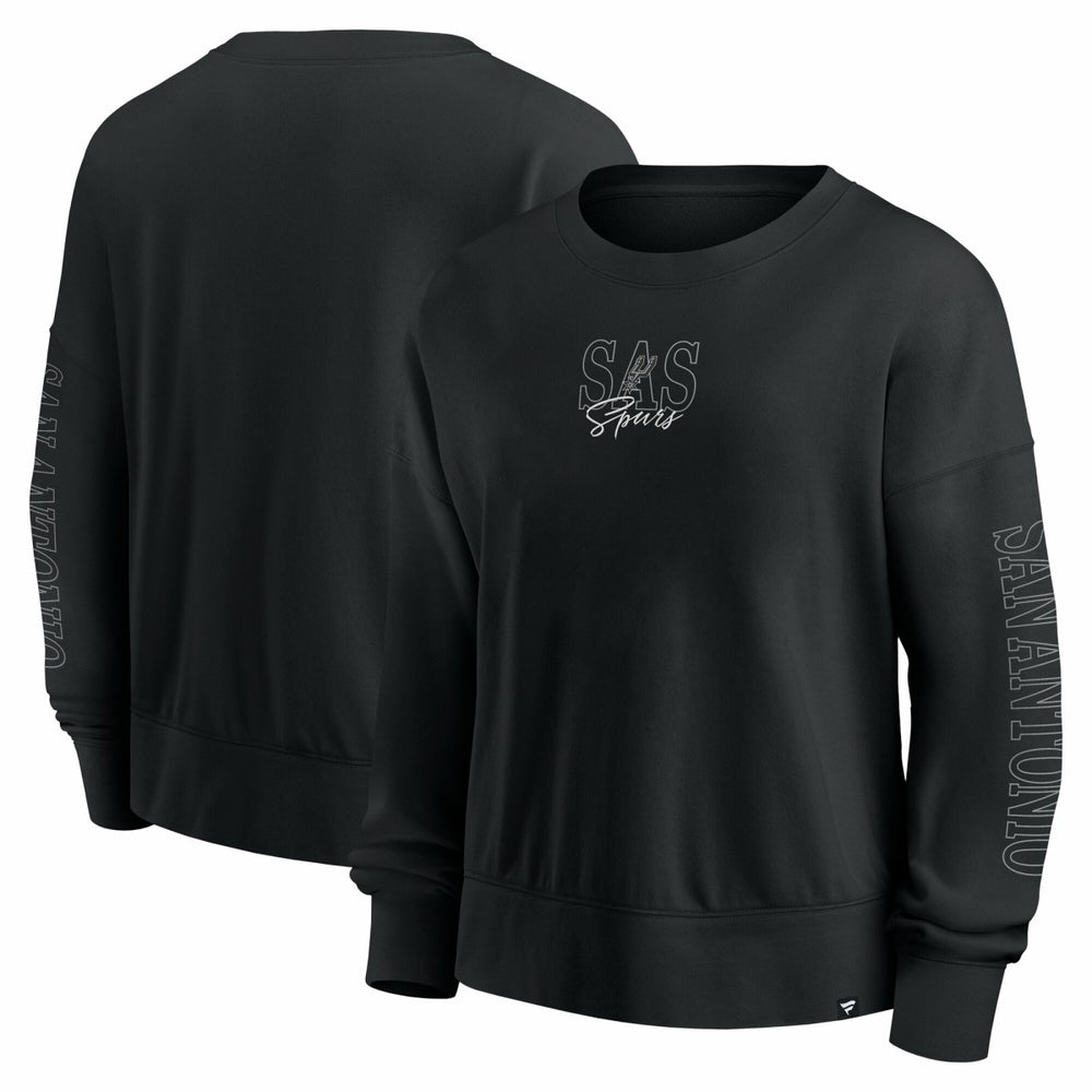 Fanatics San Antonio Spurs Women's Oversized Game Day Pullover Sweatshirt