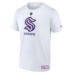 NHL Seattle Kraken Fanatics 2024 Hockey Fights Cancer T-Shirt