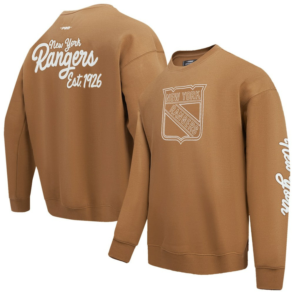 NHL New York Rangers Pro Standard Paint the City Pullover Sweatshirt