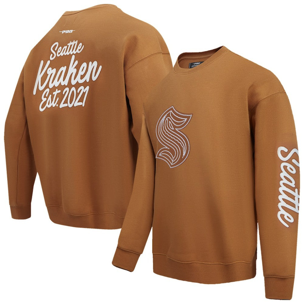 NHL Seattle Kraken Pro Standard Paint the City Pullover Sweatshirt
