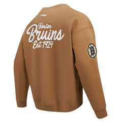 NHL Boston Bruins Pro Standard Paint the City Pullover Sweatshirt