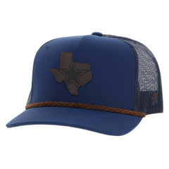 HOOey State Patch Rope Trucker Adjustable Hat - Dallas Cowboys Hats