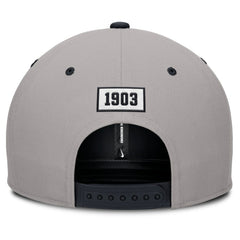Gray/Navy New York Yankees Nike Cooperstown Collection Pro Performance Snapback Hat