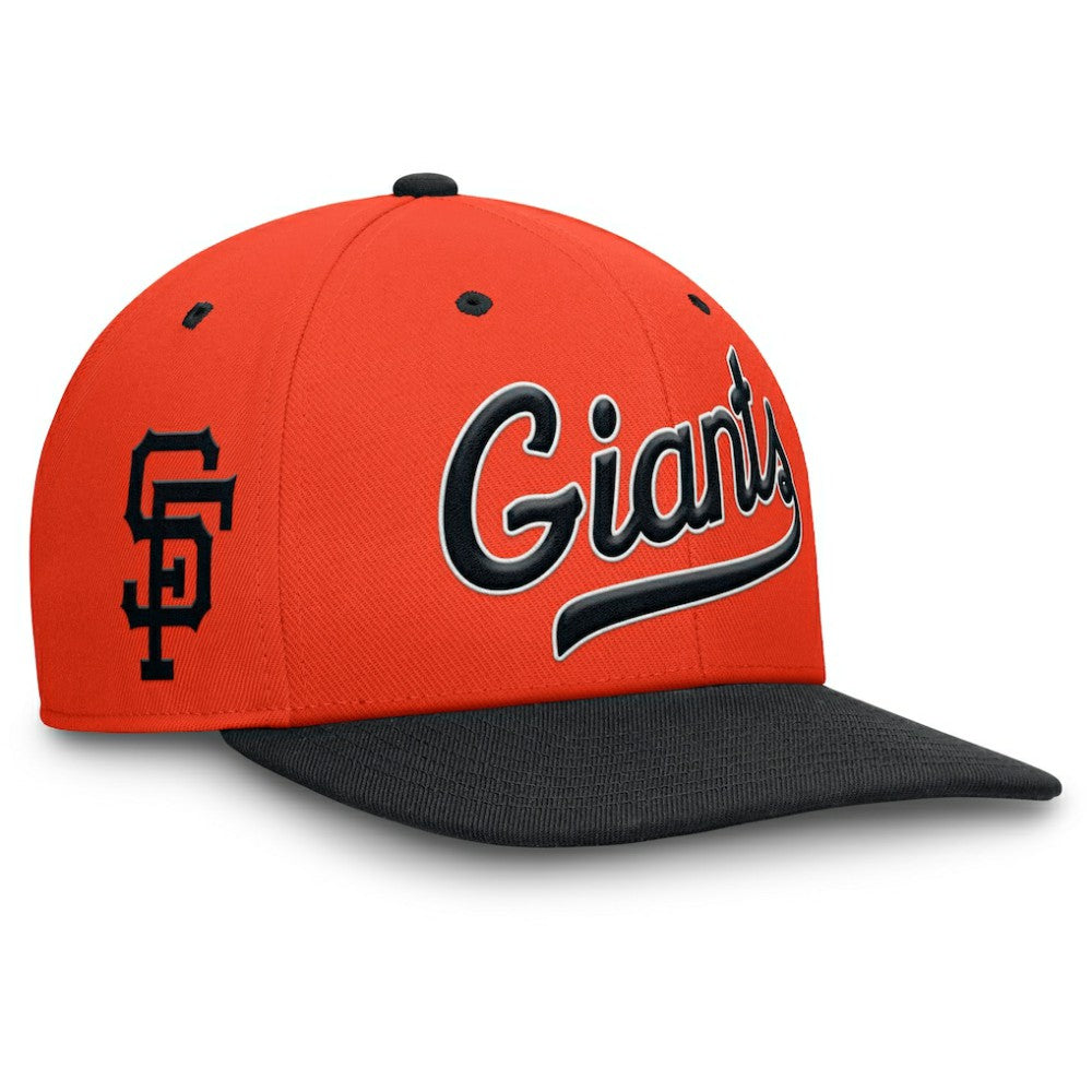 Orange/Black San Francisco Giants Nike Cooperstown Collection Pro Performance Snapback Hat