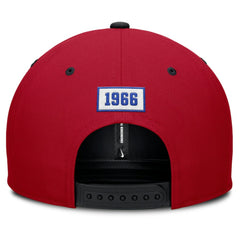 Red/Navy Atlanta Braves Nike Cooperstown Collection Pro Performance Snapback Hat