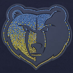 Memphis Grizzlies Pro Standard Women's Jewels Boxy Cropped T-Shirt