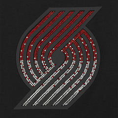 Portland Trail Blazers Pro Standard Women's Jewels Boxy Cropped T-Shirt