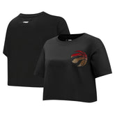 Toronto Raptors Pro Standard Women's Jewels Boxy Cropped T-Shirt