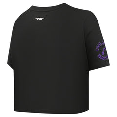 Utah Jazz Pro Standard Women's Jewels Boxy Cropped T-Shirt