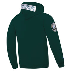 Milwaukee Bucks Pro Standard Split Logo Pullover Hoodie