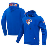 New York Knicks Pro Standard Split Logo Pullover Hoodie