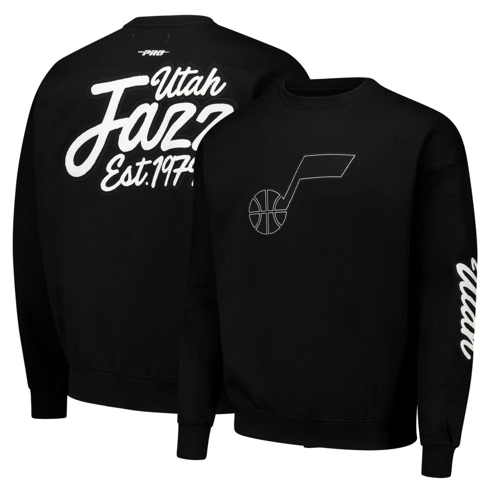 Utah Jazz Pro Standard Paint the City Drop Shoulder Sweatshirt