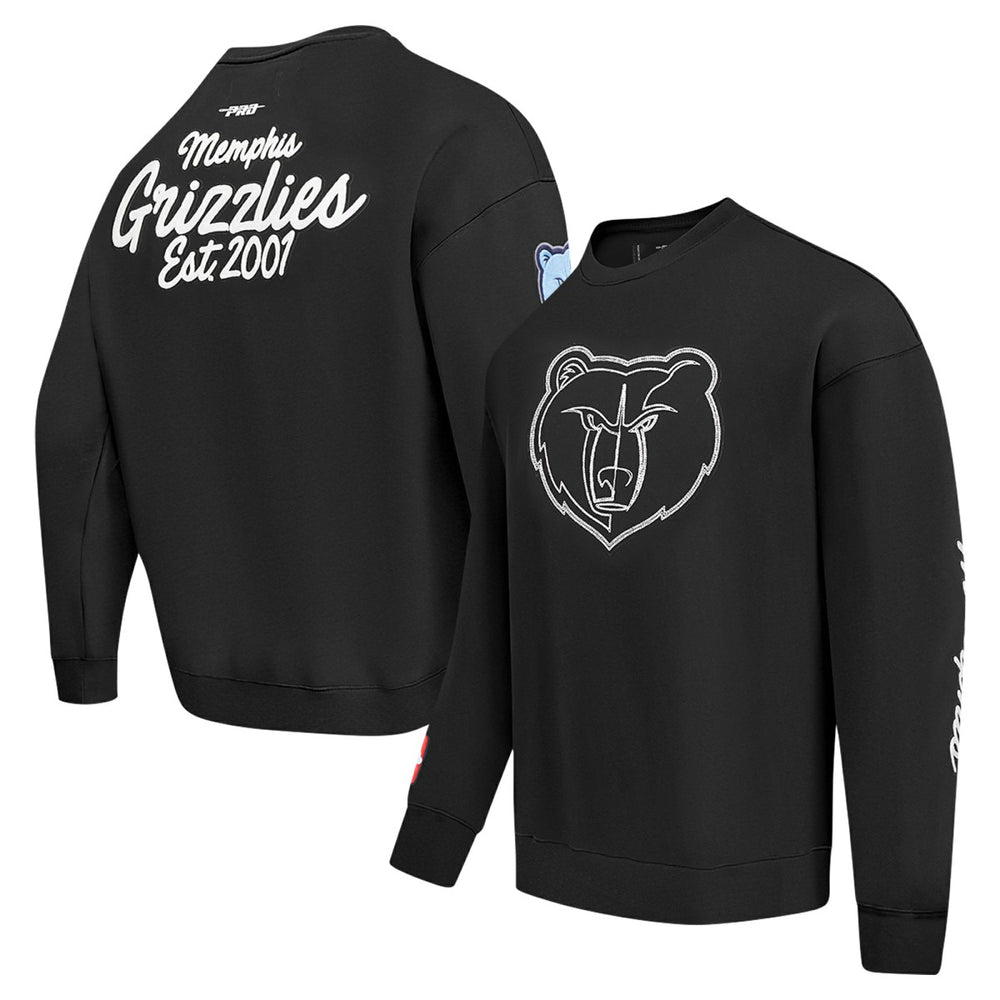 Memphis Grizzlies Pro Standard Paint the City Drop Shoulder Sweatshirt
