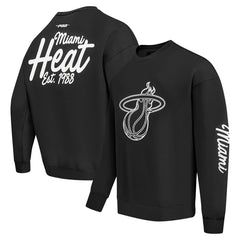 Miami Heat Pro Standard Paint the City Drop Shoulder Sweatshirt