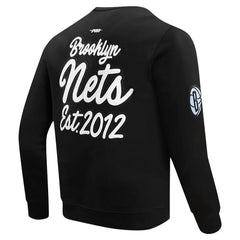 Brooklyn Nets Pro Standard Paint the City Drop Shoulder Sweatshirt