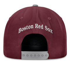 Wine Boston Red Sox Fanatics Front Office Snapback Hat
